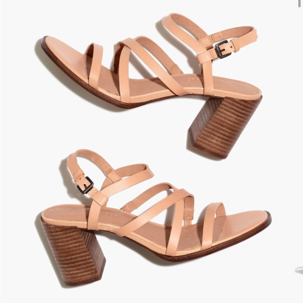 Madewell Edie Sandal in Leather